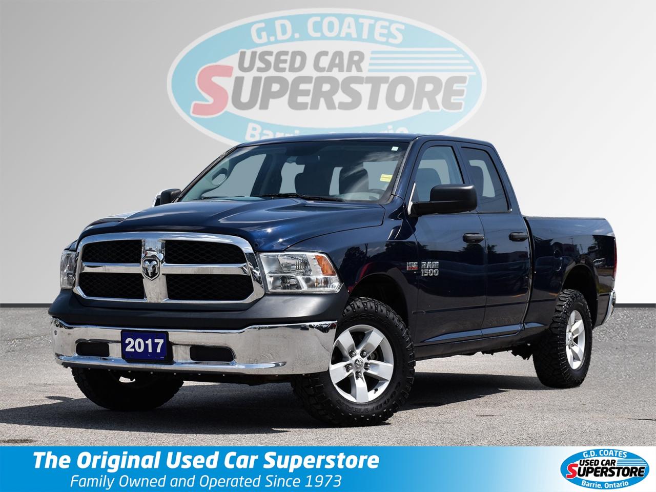 Used 2017 RAM 1500 ST Quad Cab 4x4 ~5.7L HEMI ~Trailer Tow ~Alloys for sale in Barrie, ON