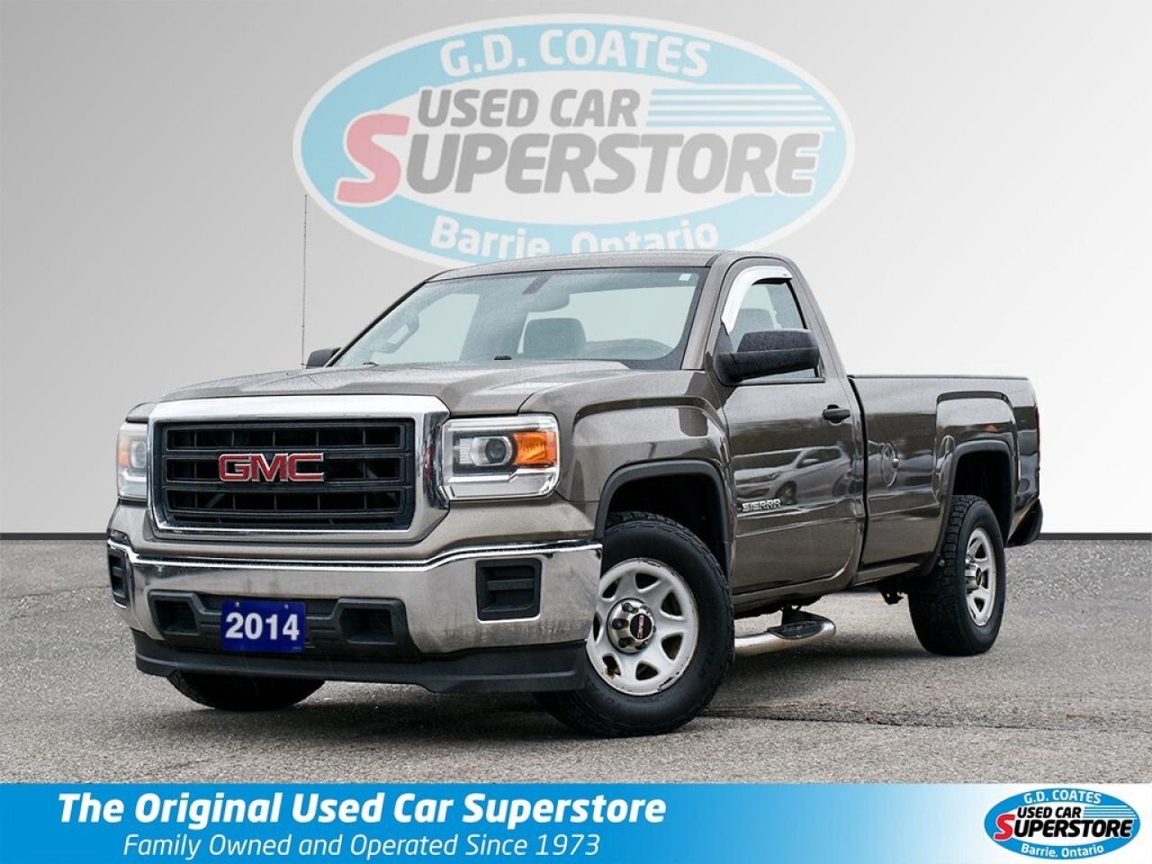 Used 2014 GMC Sierra 1500 ~5.3L V8 ~Long Box ~Power Locks ~Trailer Tow ~A/C for sale in Barrie, ON