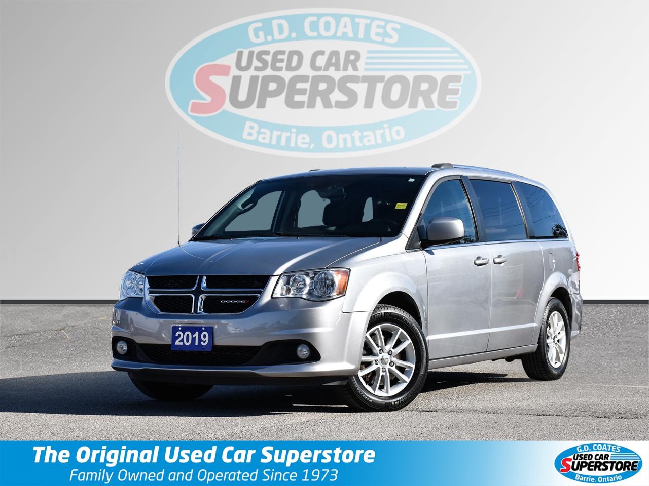 Used 2019 Dodge Grand Caravan SXT Premium Plus ~Leather ~Nav ~Power Seats ~Cam for sale in Barrie, ON