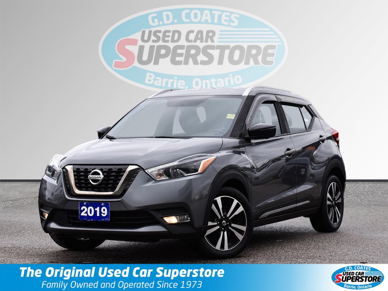 Used 2019 Nissan Kicks SR ~Heated Leather ~Bluetooth ~Alloy Wheels ~Cam for sale in Barrie, ON