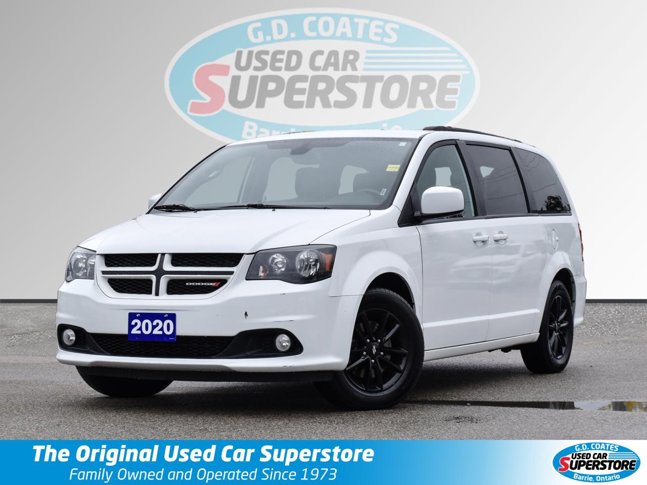 Used 2020 Dodge Grand Caravan GT ~Backup Camera ~Bluetooth ~Heated Seats + Wheel for sale in Barrie, ON