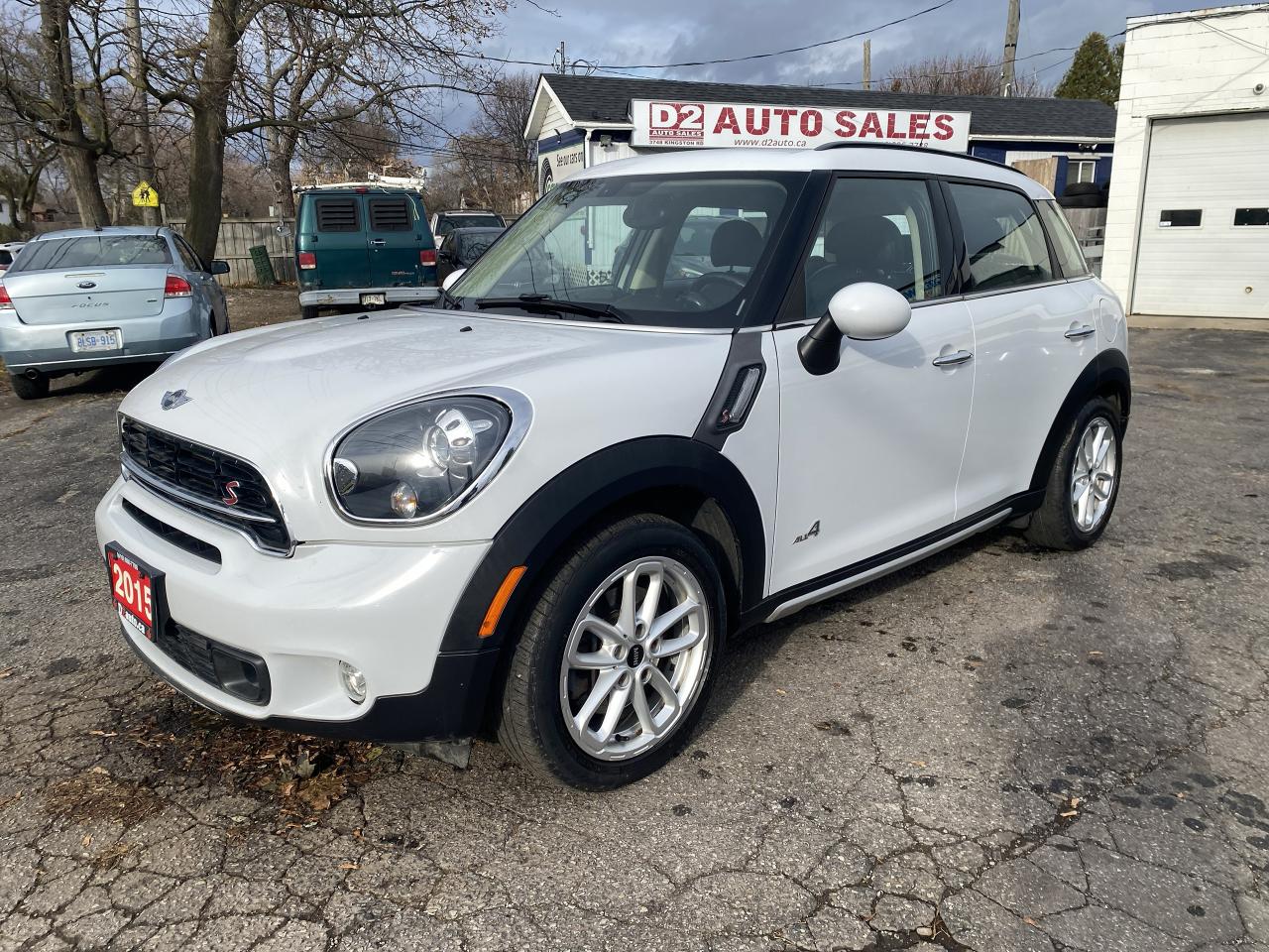 Used 2015 MINI Cooper Countryman ALL4 4dr S/6 Speed Manual/Leather/2 Sunroofs/BT for sale in Scarborough, ON