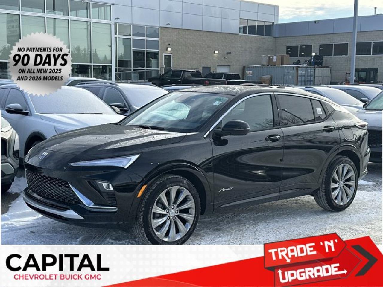 This Buick Envista delivers a Gas 1.2L/ engine powering this Automatic transmission. TRANSMISSION, 6-SPEED AUTOMATIC (STD), LPO, CARGO LINER, LPO, ALL-WEATHER FLOOR LINERS.* This Buick Envista Features the Following Options *ENGINE, ECOTEC 1.2L TURBO (GM-estimated 137 hp [102 kW] @ 5000 rpm, 162 lb-ft of torque [219 Nm] @ 2500-4000 rpm) (STD), ENGINE BLOCK HEATER, AVENIR PREFERRED EQUIPMENT GROUP includes standard equipment, 3 YEARS SIRIUSXM., Wireless Charging, Wireless Apple CarPlay/Wireless Android Auto, Windows, power, rear with Express-Down, Window, power, front passenger with Express-Down, Window, power, driver with Express-Down, Wi-Fi Hotspot capable (Terms and limitations apply. See onstar.ca or dealer for details.).* Visit Us Today *A short visit to Capital Chevrolet Buick GMC Inc. located at 13103 Lake Fraser Drive SE, Calgary, AB T2J 3H5 can get you a reliable Envista today!