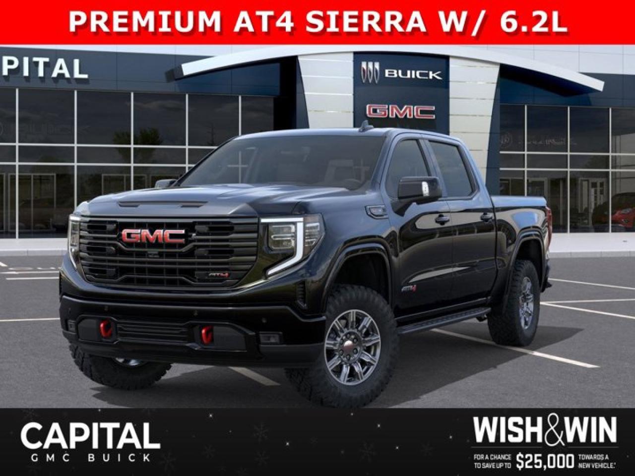 New 2026 GMC Sierra 1500 Crew Cab AT4 for sale in Edmonton, AB