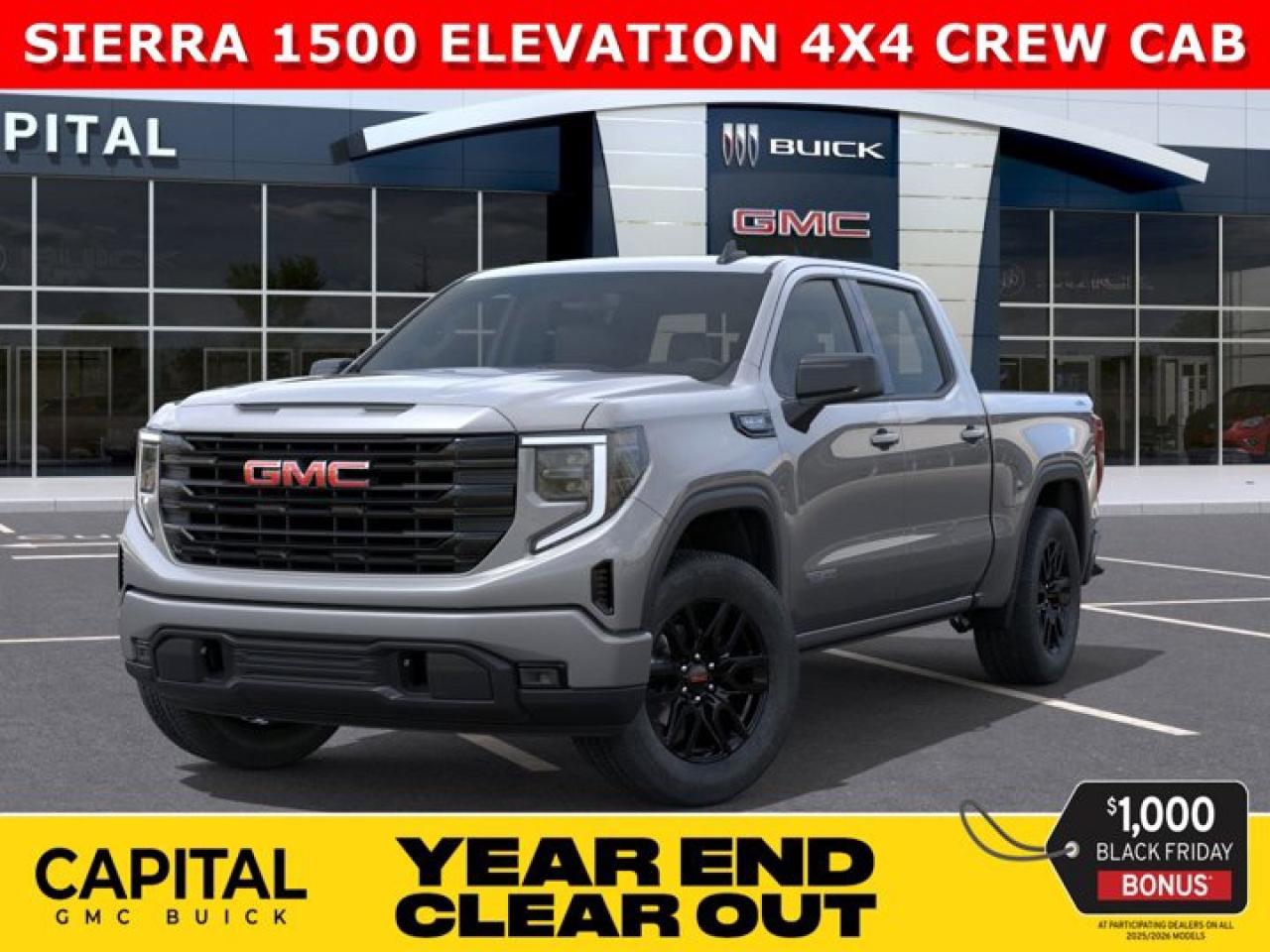 New 2026 GMC Sierra 1500 Crew Cab Elevation for sale in Edmonton, AB