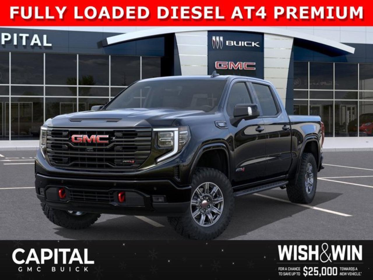 New 2026 GMC Sierra 1500 Crew Cab AT4 for sale in Edmonton, AB