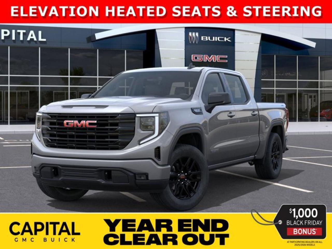 New 2026 GMC Sierra 1500 Crew Cab Elevation for sale in Edmonton, AB