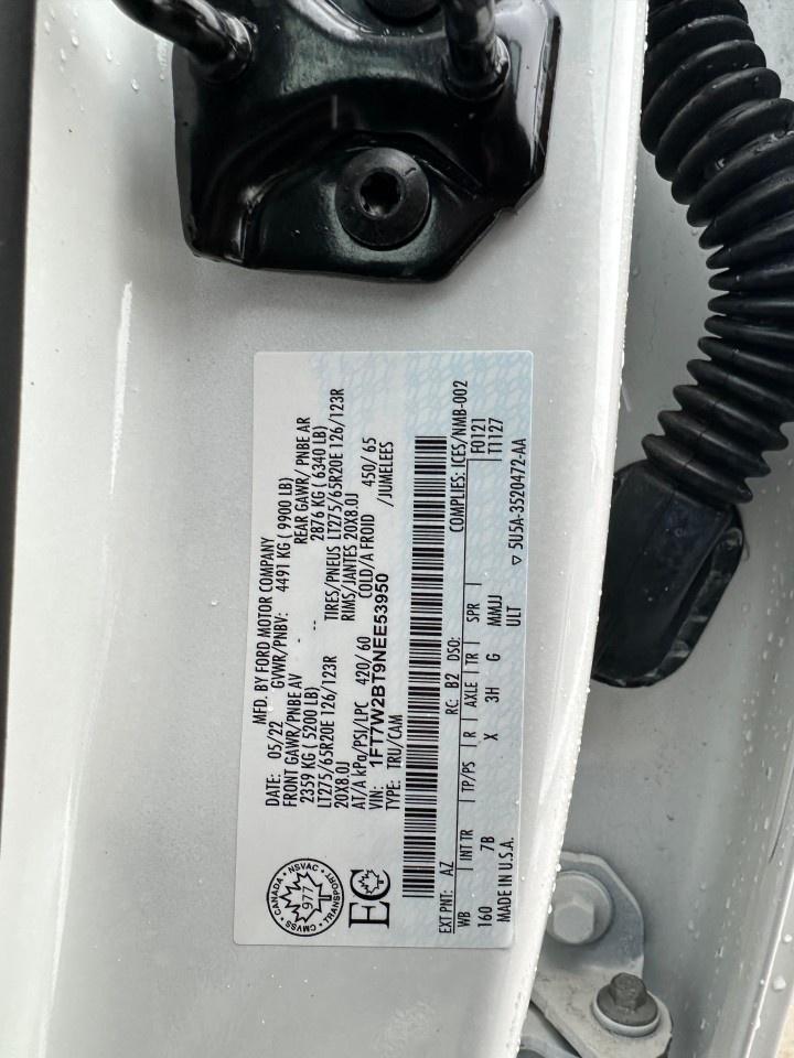 2022 Ford F-250 Super Duty SRW PLATINUM 4WD CREW CAB 6.75' BOX Photo