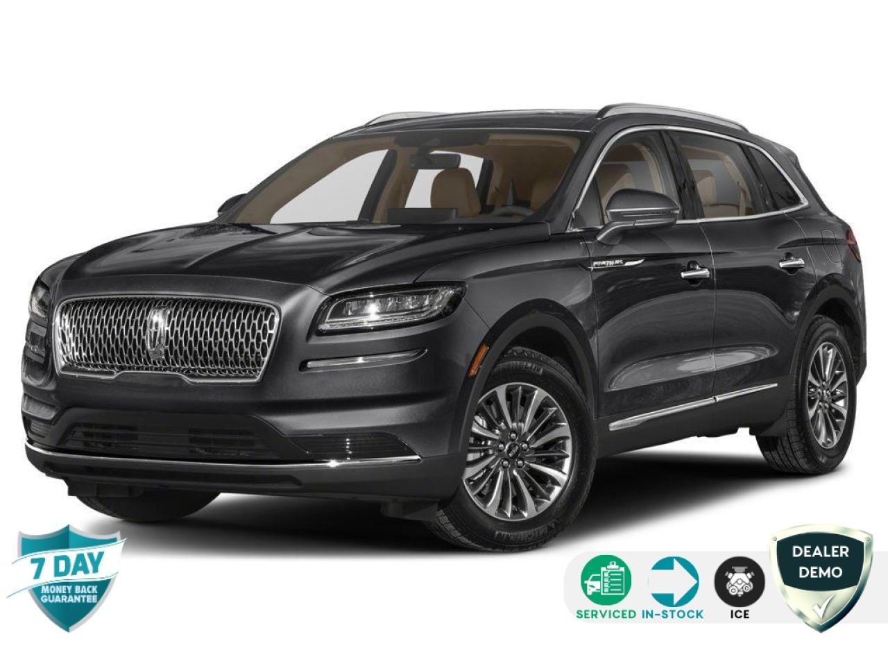 Used 2023 Lincoln Nautilus Reserve Equipment Group 200A|INFINITE BLACK METALLIC|EBONY PERFORATED LEATHER SEATS|2.0L I4 ECO ENG|8-SPD AUTO|MONOCHROMATIC PKG|CARGO ACCESSORIES/MAT PKG|18 MINI SPARE WHEEL W/TIRE|LINEAR BRUSHED ALUM A for sale in Oakville, ON
