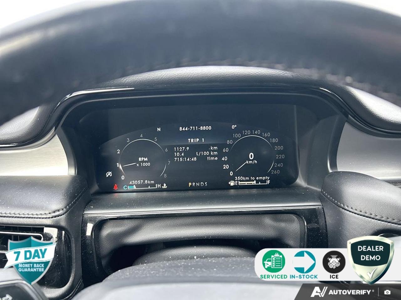 2023 Lincoln Nautilus Reserve Equipment Group 200A|INFINITE BLACK METALLIC|EBONY PERFORATED LEATHER SEATS|2.0L I4 ECO ENG|8-SPD AUTO|MONOCHROMATIC PKG|CARGO ACCESSORIES/MAT PKG|18 MINI SPARE WHEEL W/TIRE|LINEAR BRUSHED ALUM A Photo