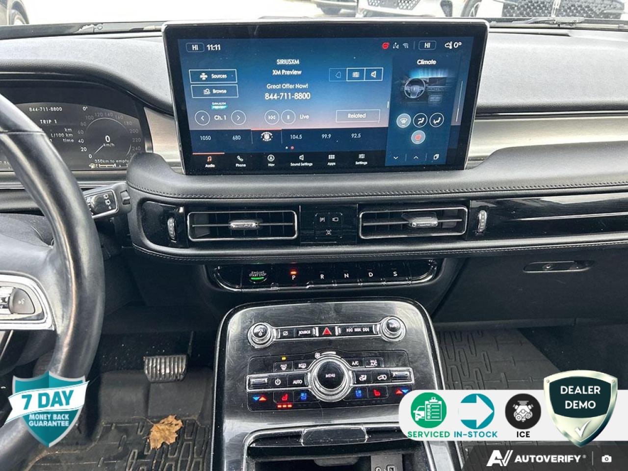 2023 Lincoln Nautilus Reserve Equipment Group 200A|INFINITE BLACK METALLIC|EBONY PERFORATED LEATHER SEATS|2.0L I4 ECO ENG|8-SPD AUTO|MONOCHROMATIC PKG|CARGO ACCESSORIES/MAT PKG|18 MINI SPARE WHEEL W/TIRE|LINEAR BRUSHED ALUM A Photo