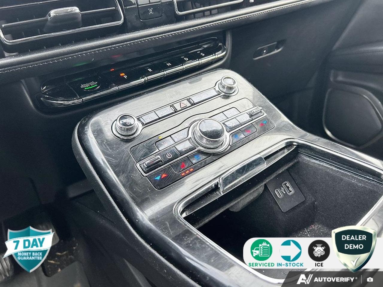 2023 Lincoln Nautilus Reserve Equipment Group 200A|INFINITE BLACK METALLIC|EBONY PERFORATED LEATHER SEATS|2.0L I4 ECO ENG|8-SPD AUTO|MONOCHROMATIC PKG|CARGO ACCESSORIES/MAT PKG|18 MINI SPARE WHEEL W/TIRE|LINEAR BRUSHED ALUM A Photo