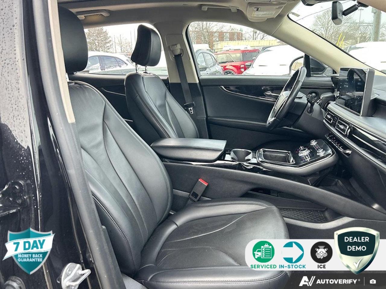 2023 Lincoln Nautilus Reserve Equipment Group 200A|INFINITE BLACK METALLIC|EBONY PERFORATED LEATHER SEATS|2.0L I4 ECO ENG|8-SPD AUTO|MONOCHROMATIC PKG|CARGO ACCESSORIES/MAT PKG|18 MINI SPARE WHEEL W/TIRE|LINEAR BRUSHED ALUM A Photo