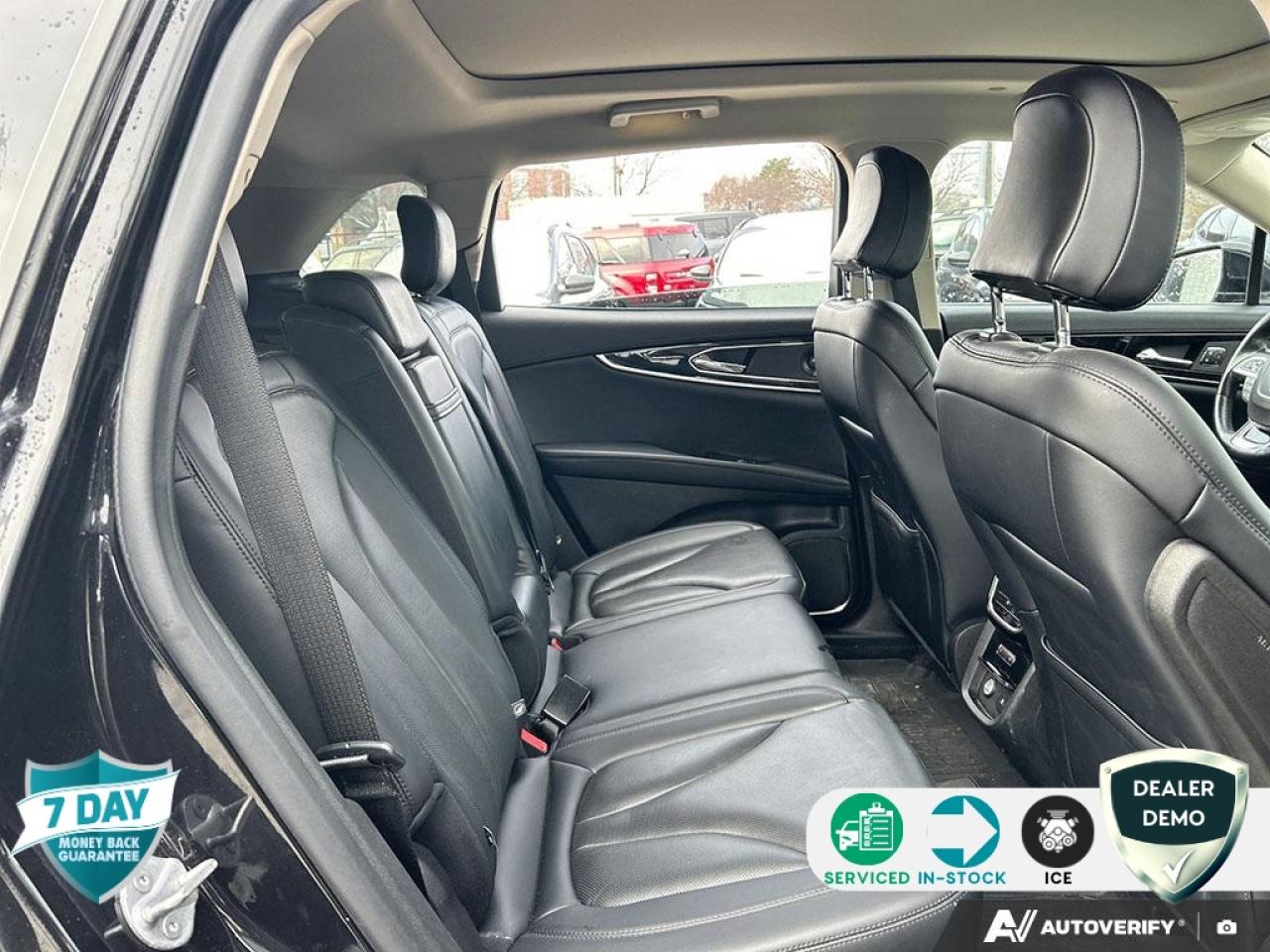 2023 Lincoln Nautilus Reserve Equipment Group 200A|INFINITE BLACK METALLIC|EBONY PERFORATED LEATHER SEATS|2.0L I4 ECO ENG|8-SPD AUTO|MONOCHROMATIC PKG|CARGO ACCESSORIES/MAT PKG|18 MINI SPARE WHEEL W/TIRE|LINEAR BRUSHED ALUM A Photo