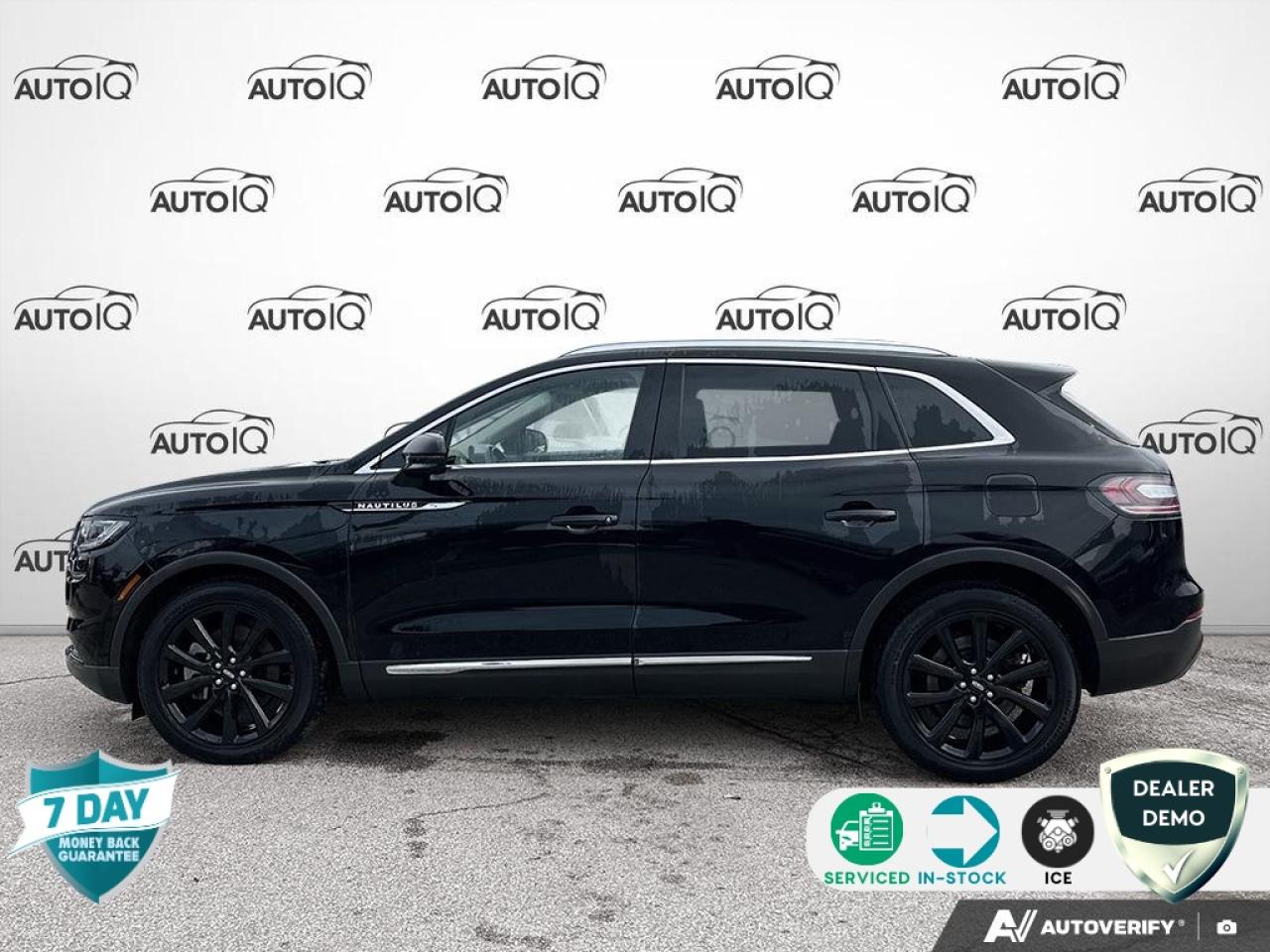 2023 Lincoln Nautilus Reserve Equipment Group 200A|INFINITE BLACK METALLIC|EBONY PERFORATED LEATHER SEATS|2.0L I4 ECO ENG|8-SPD AUTO|MONOCHROMATIC PKG|CARGO ACCESSORIES/MAT PKG|18 MINI SPARE WHEEL W/TIRE|LINEAR BRUSHED ALUM A Photo