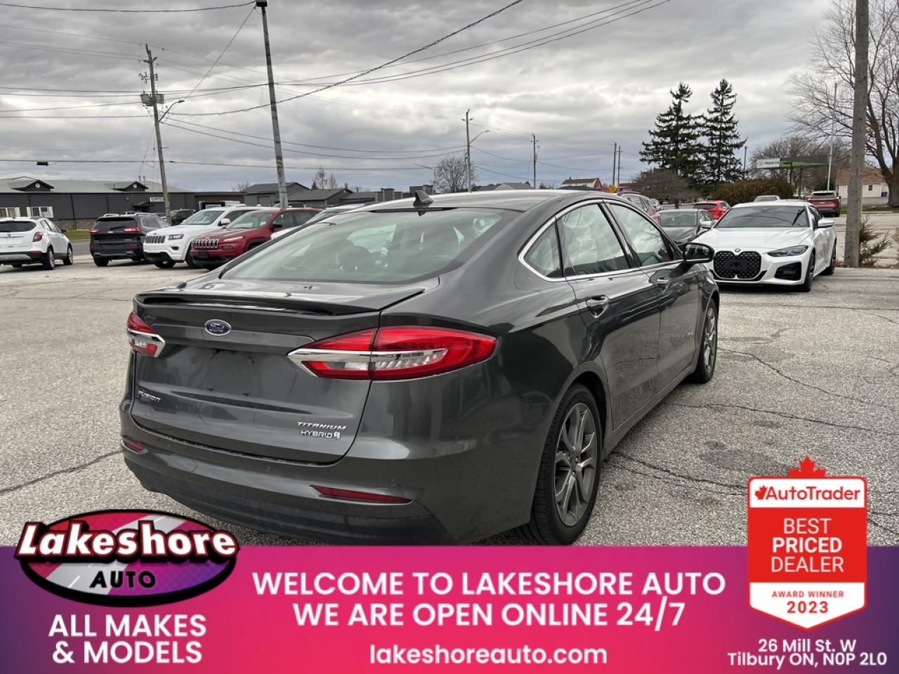 2019 Ford Fusion Hybrid Titanium Photo