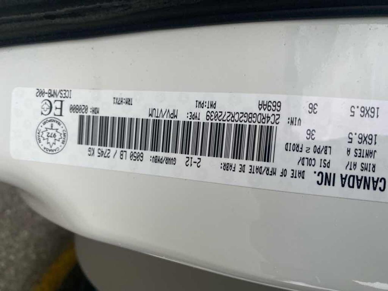 2012 Dodge Grand Caravan SE Photo
