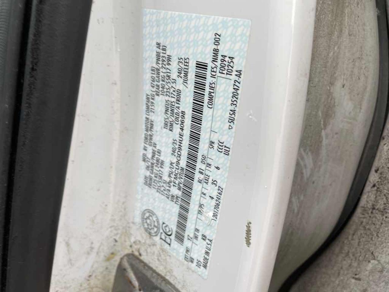 2017 Ford Escape SE - Photo #13