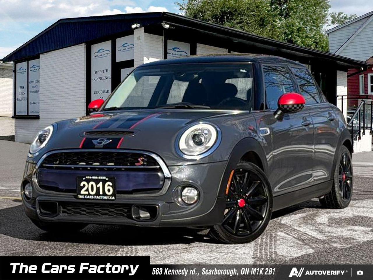 2016 MINI Cooper S 5DR HB / 6MT / 1-Owner / ONLY 85,214 KM!