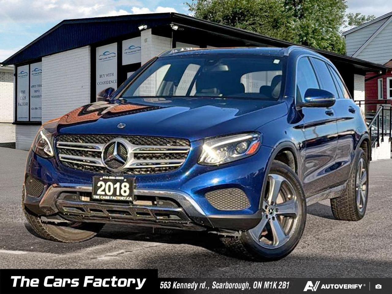 2018 Mercedes-Benz GLC GLC 300 4MATIC • Only 95,871 km • Loaded!