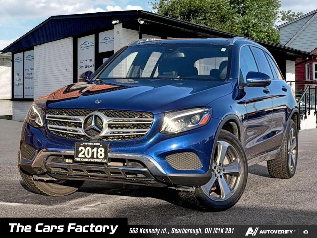 2018 Mercedes-Benz GLC-Class GLC 300 4MATIC • Only 95,871 km • Loaded!