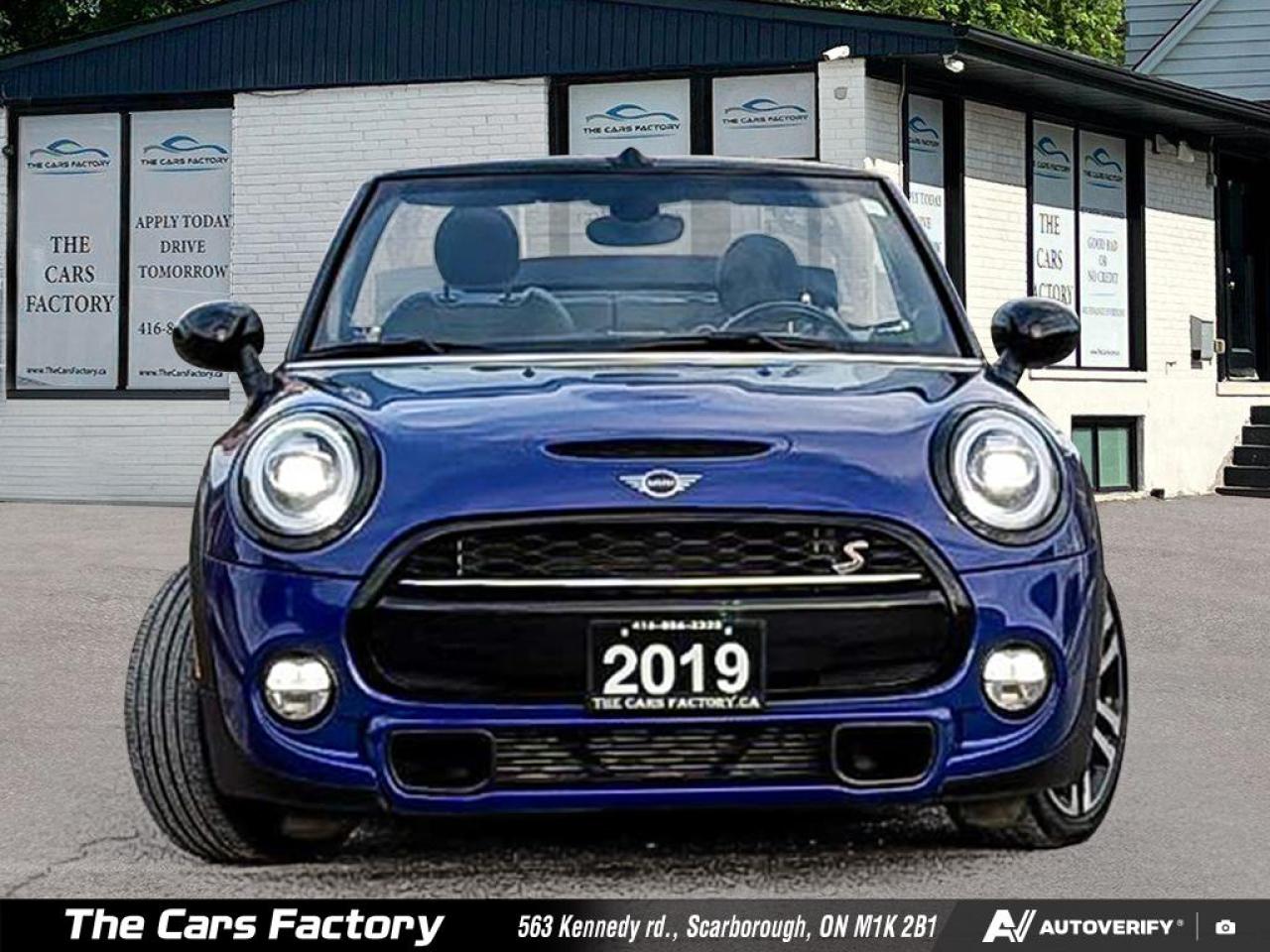 2019 MINI Cooper Convertible Cooper S Only 39,500KM Navigation, Backup Camera! Photo1