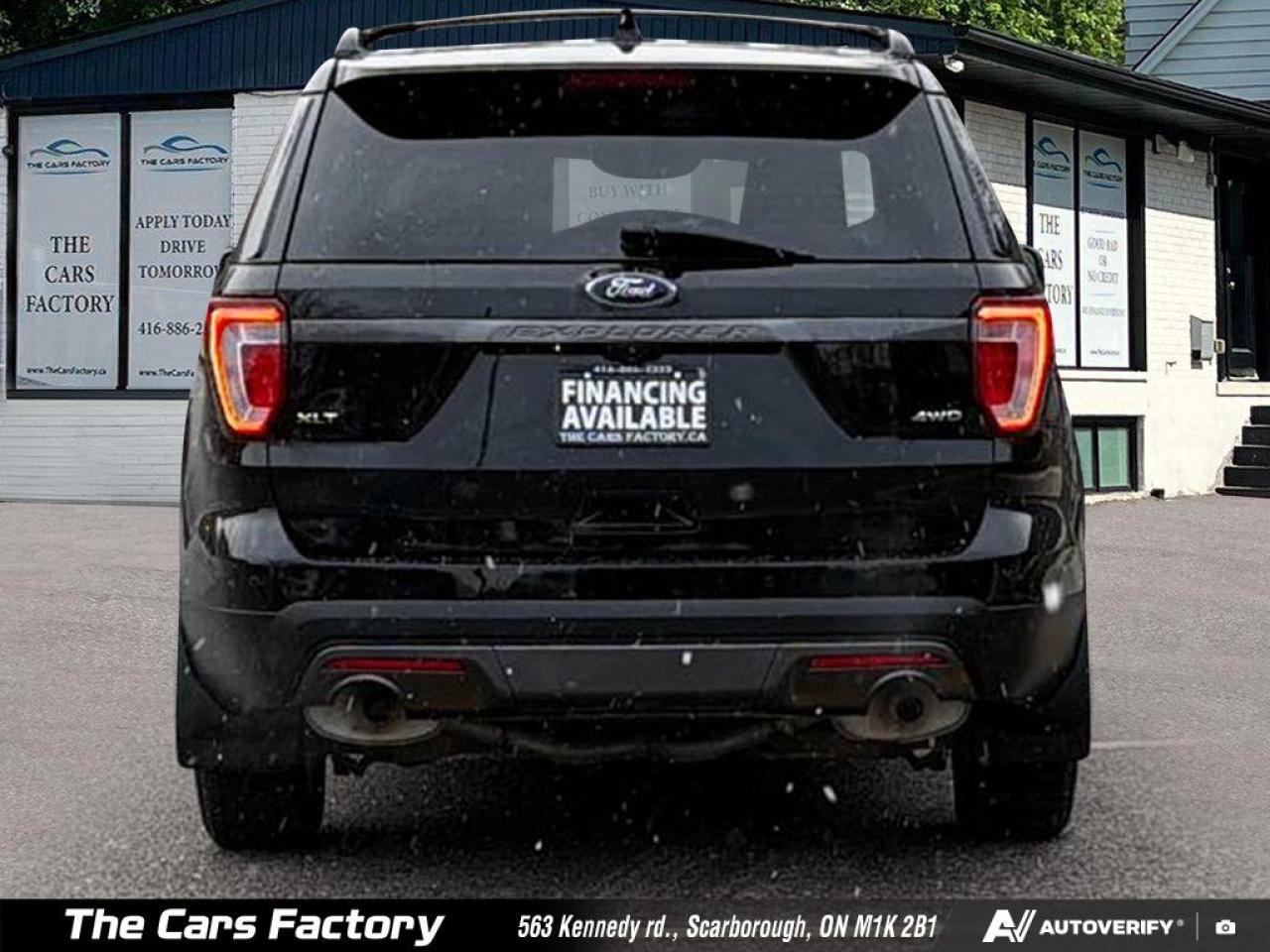 2017 Ford Explorer 4WD XLT Lether/ Apple Carplay / No Accident! Photo4