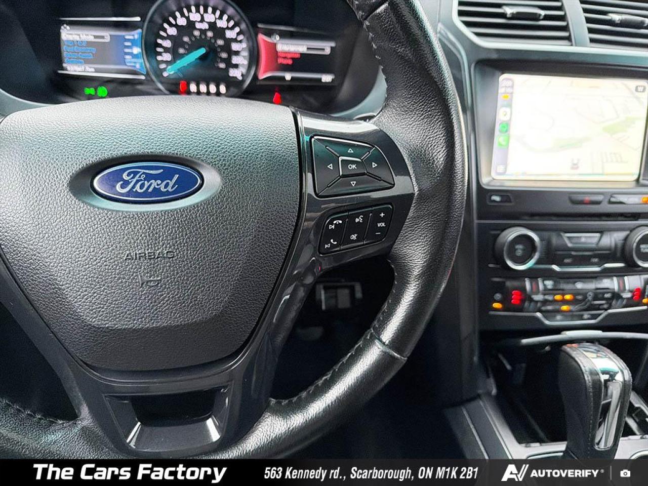 2017 Ford Explorer 4WD XLT Lether/ Apple Carplay / No Accident! Photo