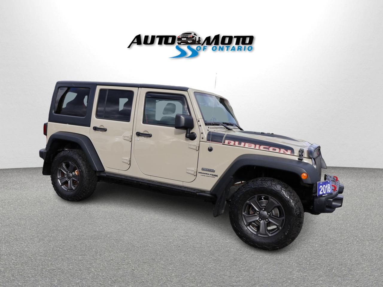 2018 Jeep Wrangler V6 UNLIMITED RUBICON 4WD *JEEP MAINTAIN* BLUETOOTH LEATHER HEATED SEATS CRUISE ALLOYS - Photo #7