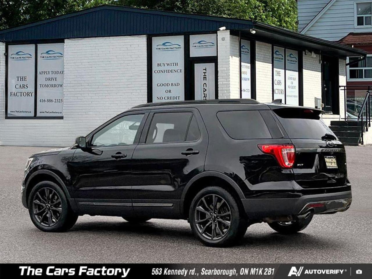 2017 Ford Explorer 4WD XLT Lether/ Apple Carplay / No Accident! Photo3