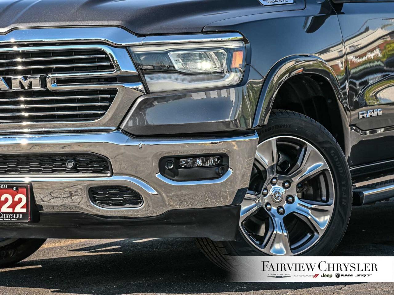 2022 RAM 1500 Laramie 3.92 REAR AXLE   12' SCREEN   CARPLAY   HE Photo
