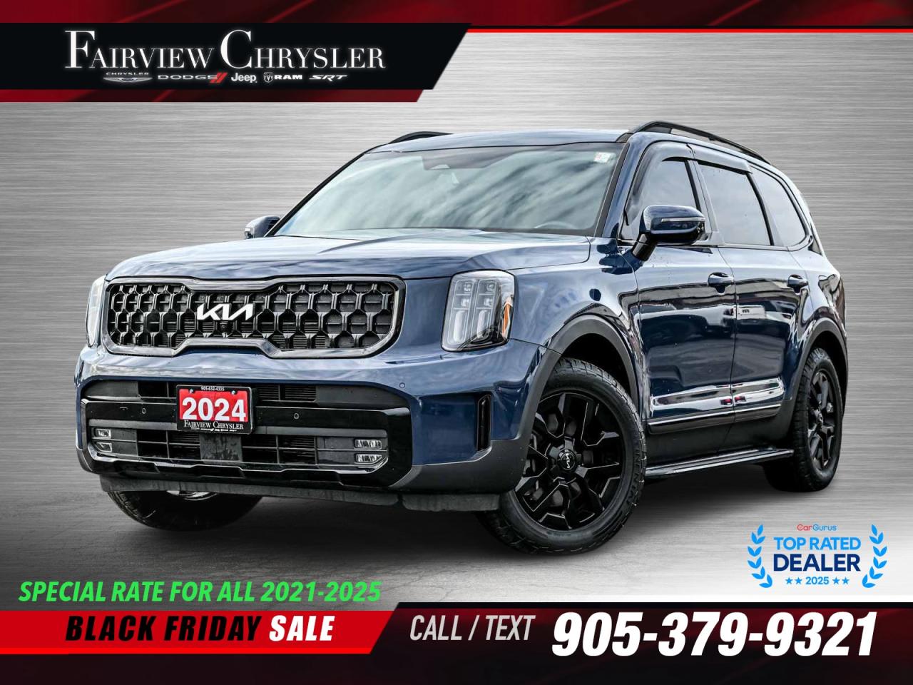 2024 Kia Telluride X-Pro DUAL ROOF   LEATHER   CARPLAY   NAV   CLEAN Photo