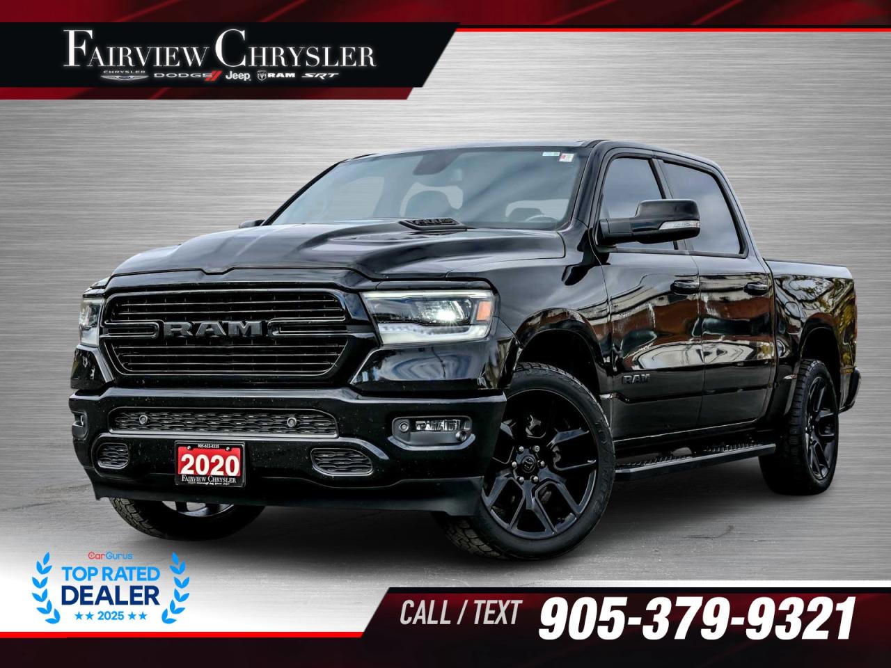 2020 RAM 1500 Rebel NIGHT EDITION   HEATED SEATS   CARPLAY   SPO Photo0