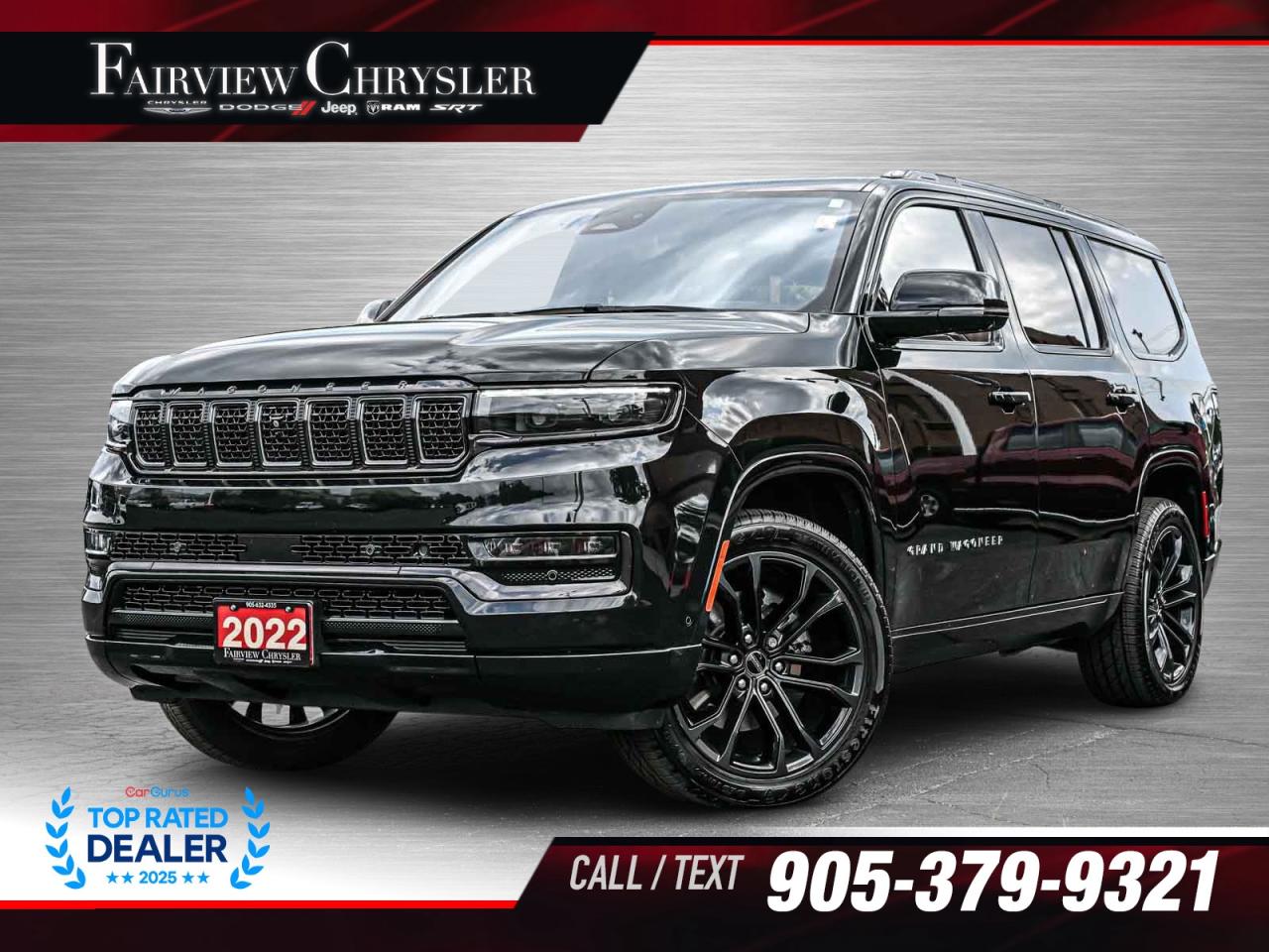 2022 Jeep Grand Wagoneer Series II OBSIDIAN   6.4L HEMI   NIGHT VISION   HE Photo0