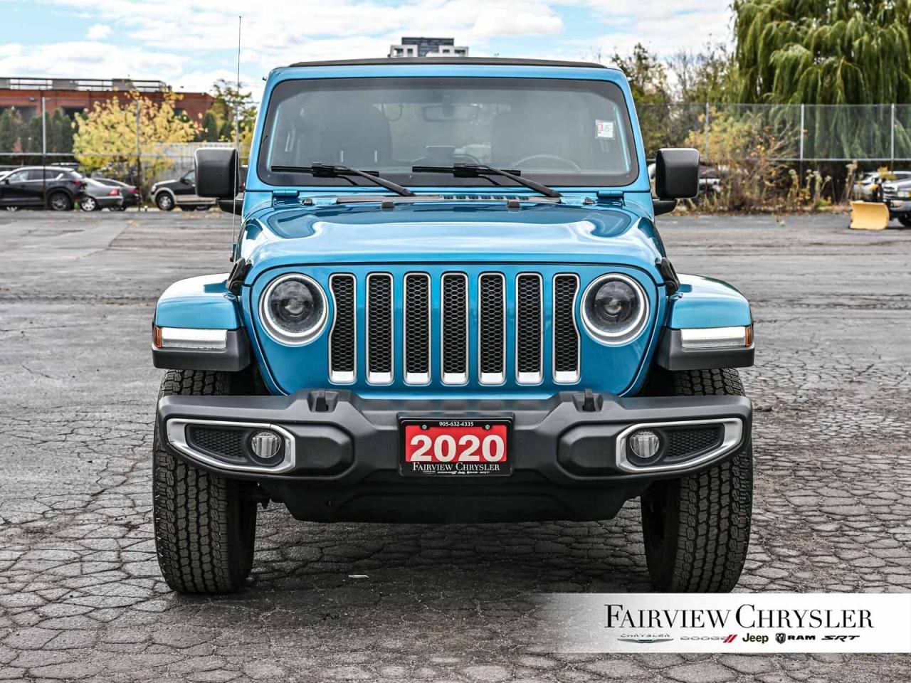 2020 Jeep WRANGLER UNLIMITED Sahara SKY TOP   HEATED SEATS   HEATED STEERING WH Photo