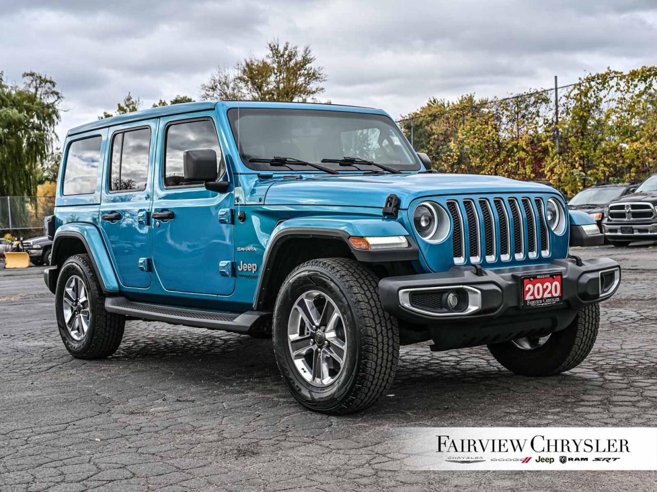 2020 Jeep WRANGLER UNLIMITED Sahara SKY TOP   HEATED SEATS   HEATED STEERING WH Photo