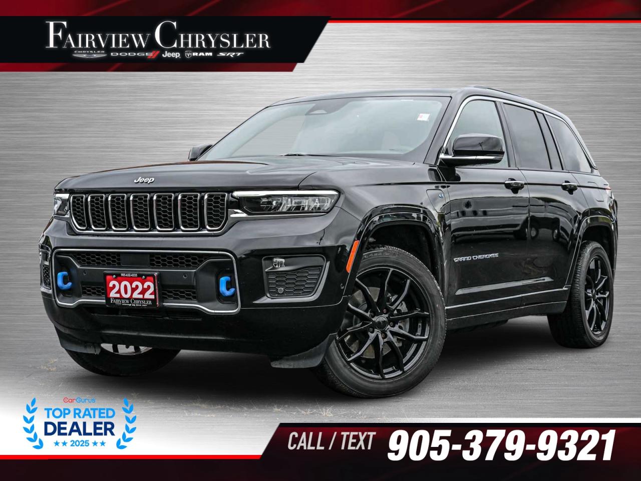 2022 Jeep Grand Cherokee 4xe Overland PANO ROOF   BLIND SPOT   CARPLAY   HEATED Photo