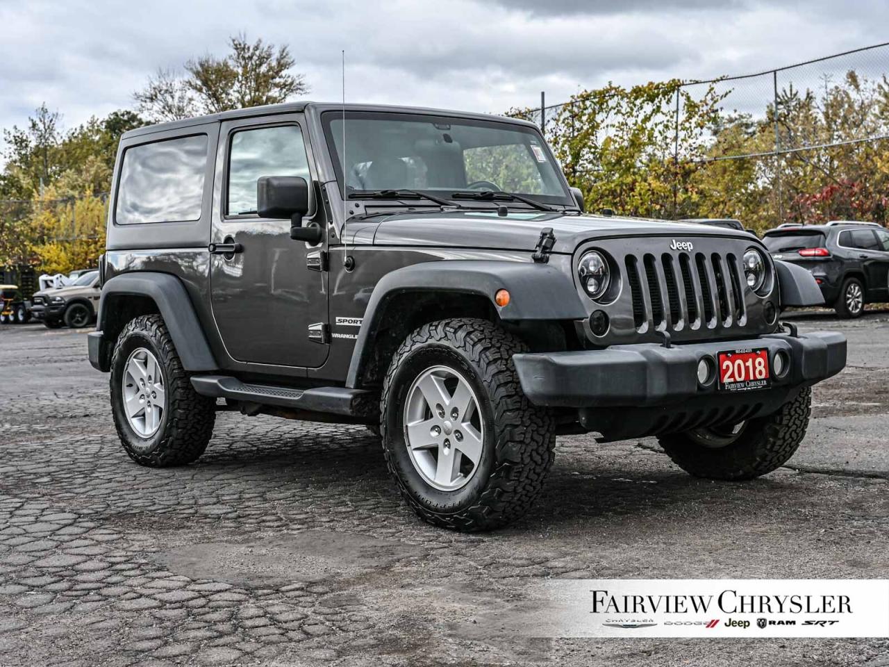 2018 Jeep Wrangler Sport A/C   AUTO   17 WHEELS   CLEAN CARFAX   BLUE Photo
