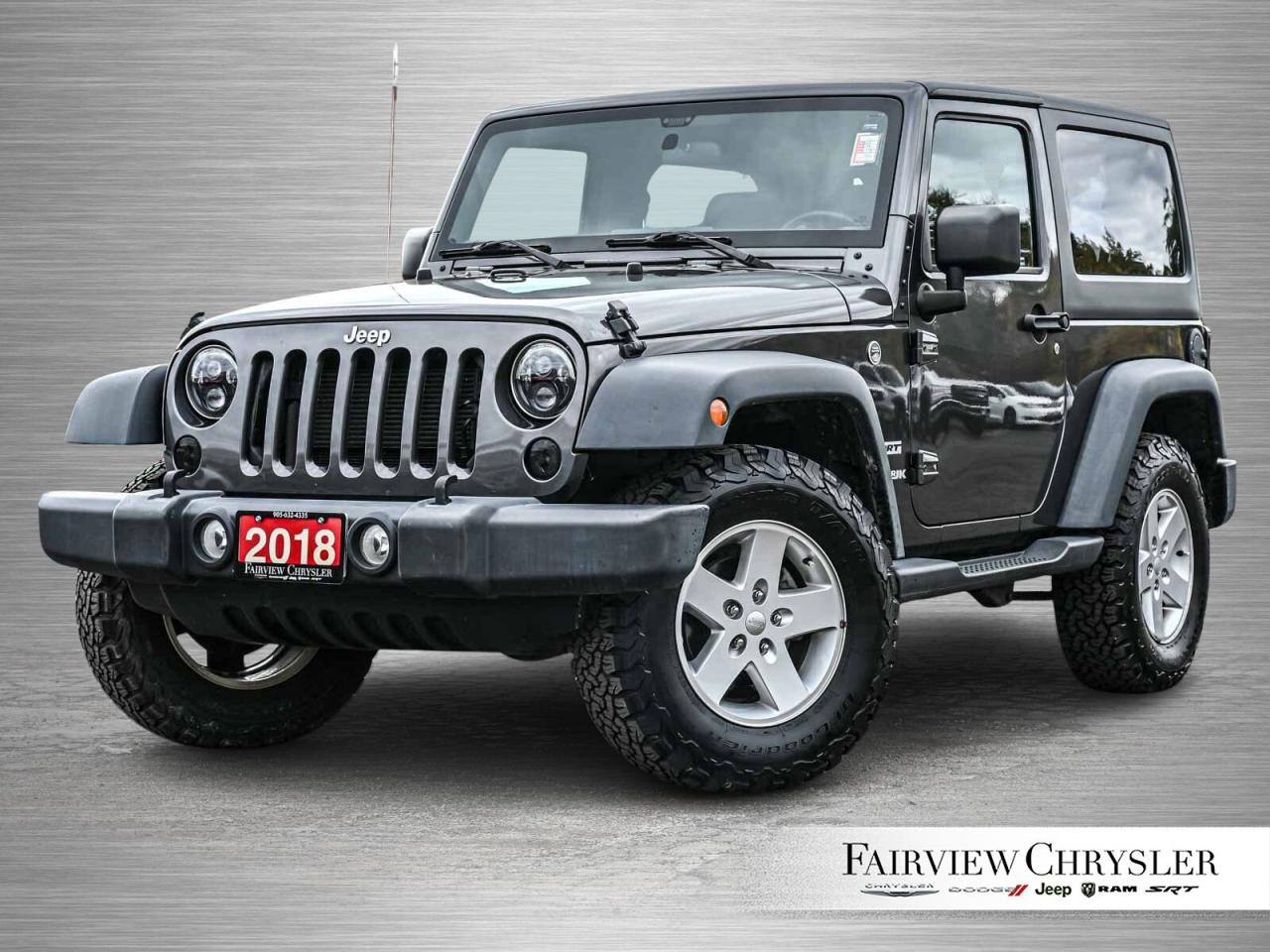 2018 Jeep Wrangler Sport A/C   AUTO   17 WHEELS   CLEAN CARFAX   BLUE Photo