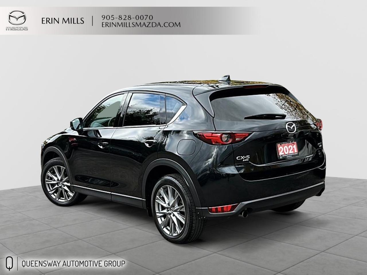 2021 Mazda CX-5 Grand Touring TURBO ONEOWNER LEATHER CPO TURBO ONE Photo3