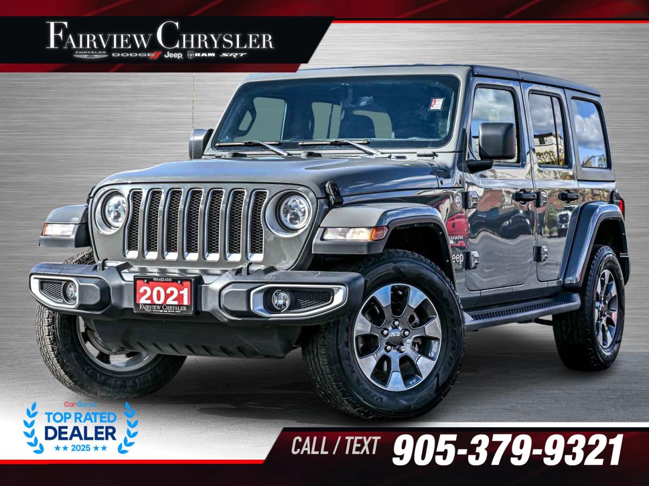 2021 Jeep WRANGLER UNLIMITED Sahara HEATED SEATS   CARPLAY   HEATED STEERING WH Photo0