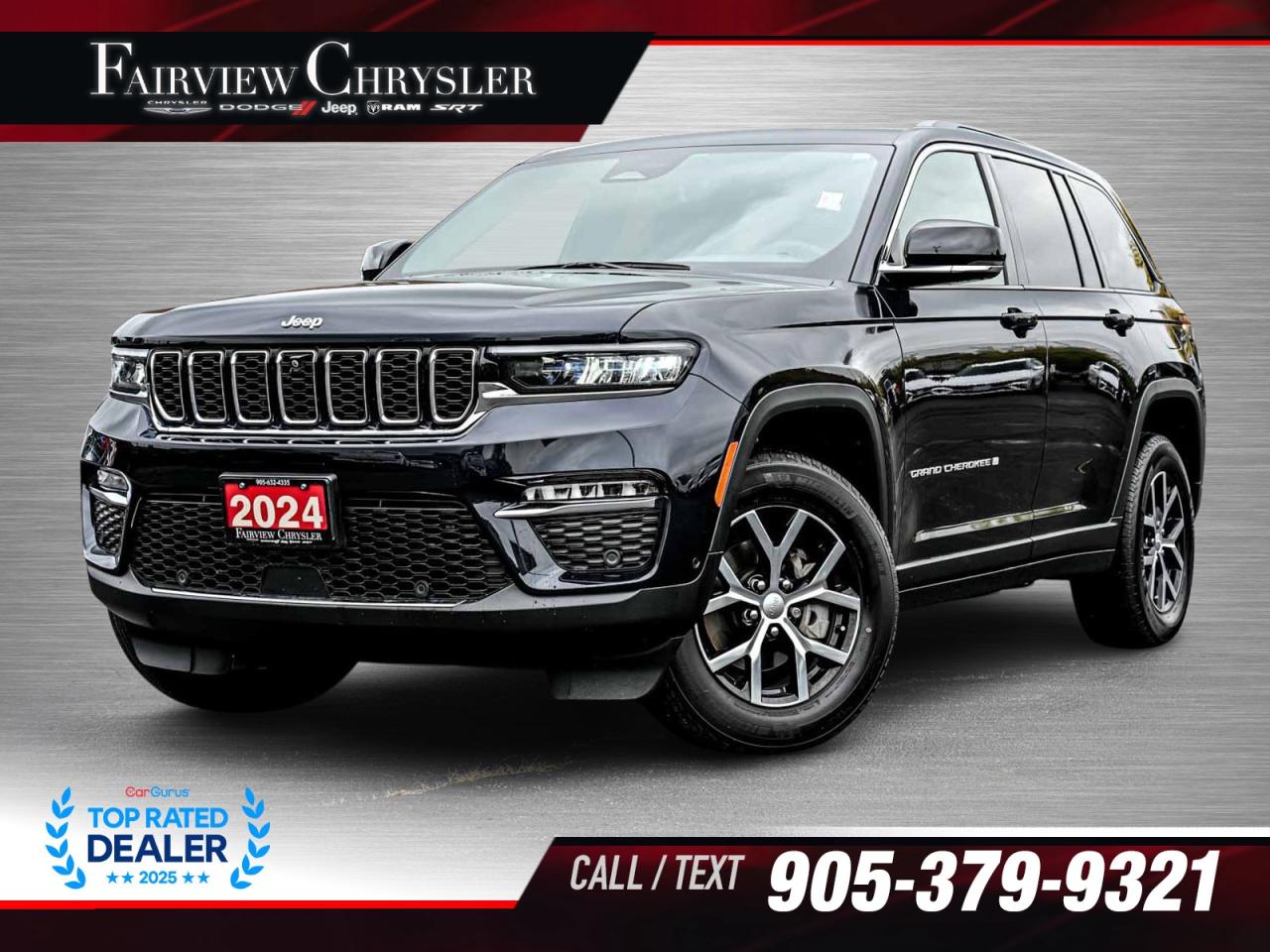 2024 Jeep Grand Cherokee Limited PANO ROOF   LEATHER   NAV   HEATED & COOLE Photo0