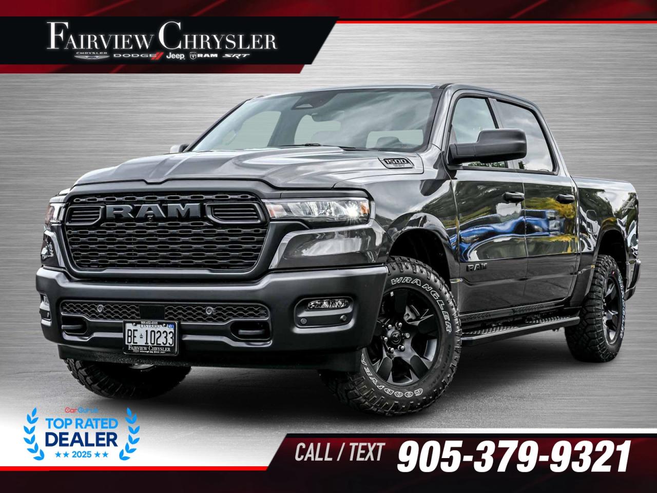 2025 RAM 1500 Tradesman WARLOCK   CARPLAY   SIDE STEPS   TRAILER Photo0