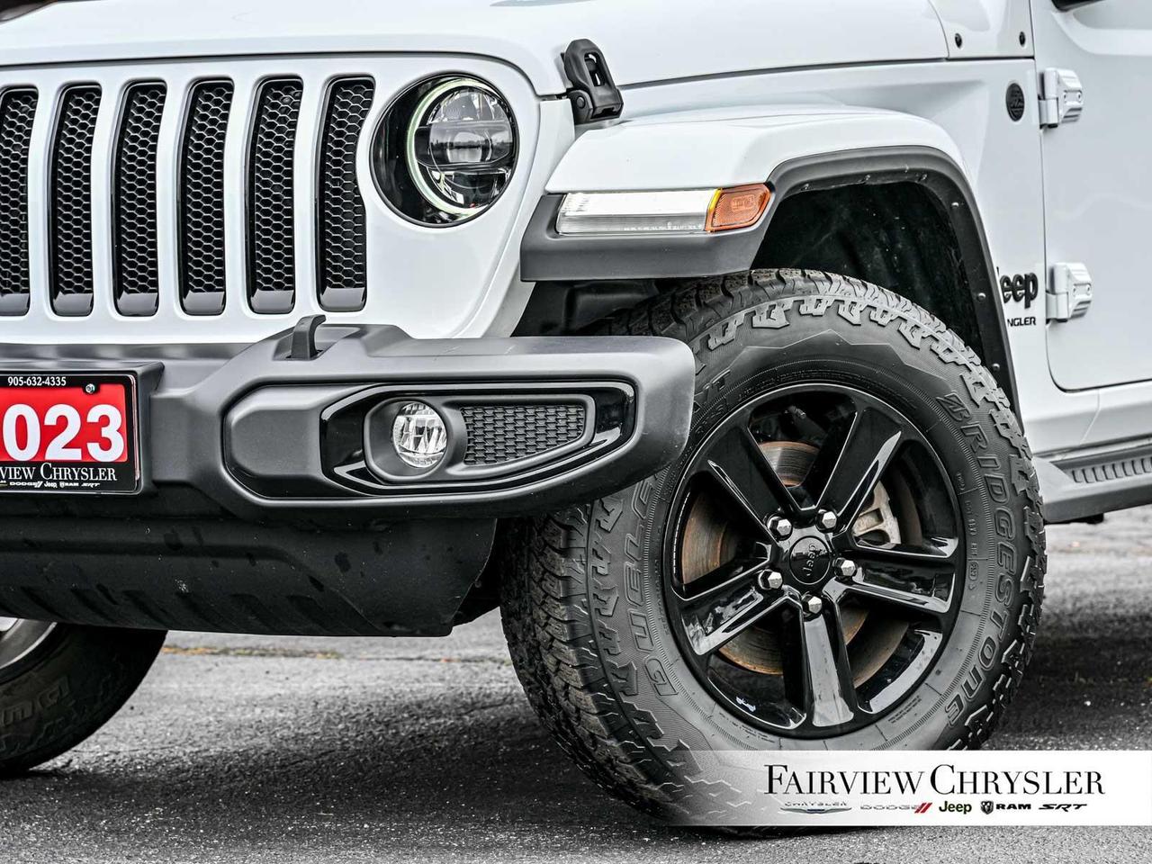 2023 Jeep Wrangler Sahara HEATED SEATS   LEATHER   BLIND SPOT   SAFET Photo