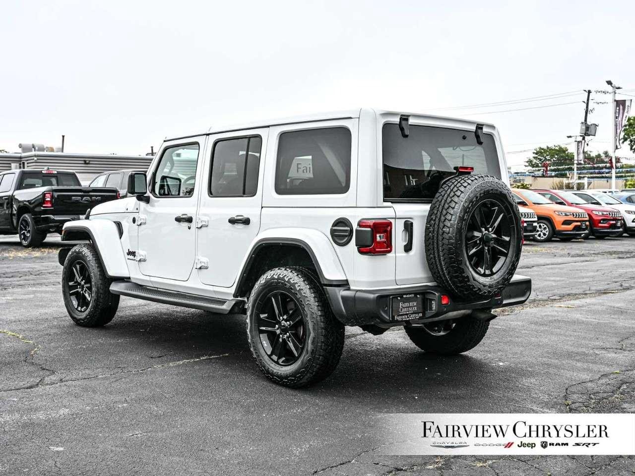 2023 Jeep Wrangler Sahara Altitude 4 Door 4x4 HEATED SEATS   LEATHER   BLIND SPOT   SAFETY PKG   CARPLAY   LED LIGHTING Photo
