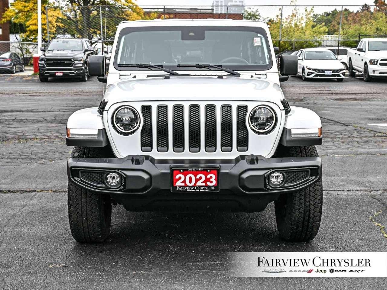2023 Jeep Wrangler Sahara Altitude 4 Door 4x4 HEATED SEATS   LEATHER   BLIND SPOT   SAFETY PKG   CARPLAY   LED LIGHTING Photo5