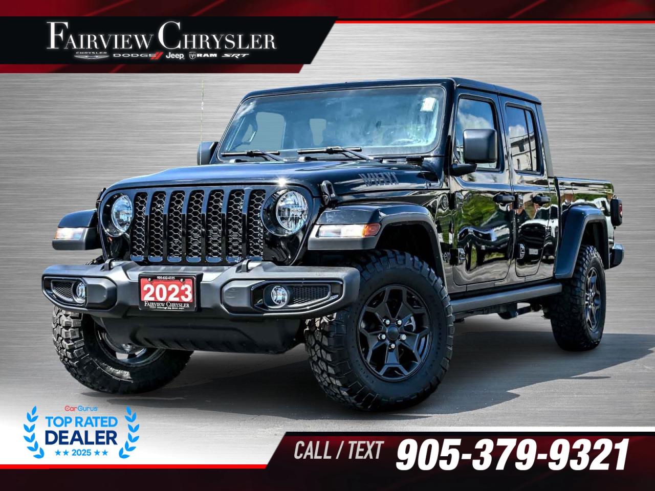 2023 Jeep Gladiator Sport S WILLYS   BLACK HARD TOP   TRAILER TOW   HE Photo0