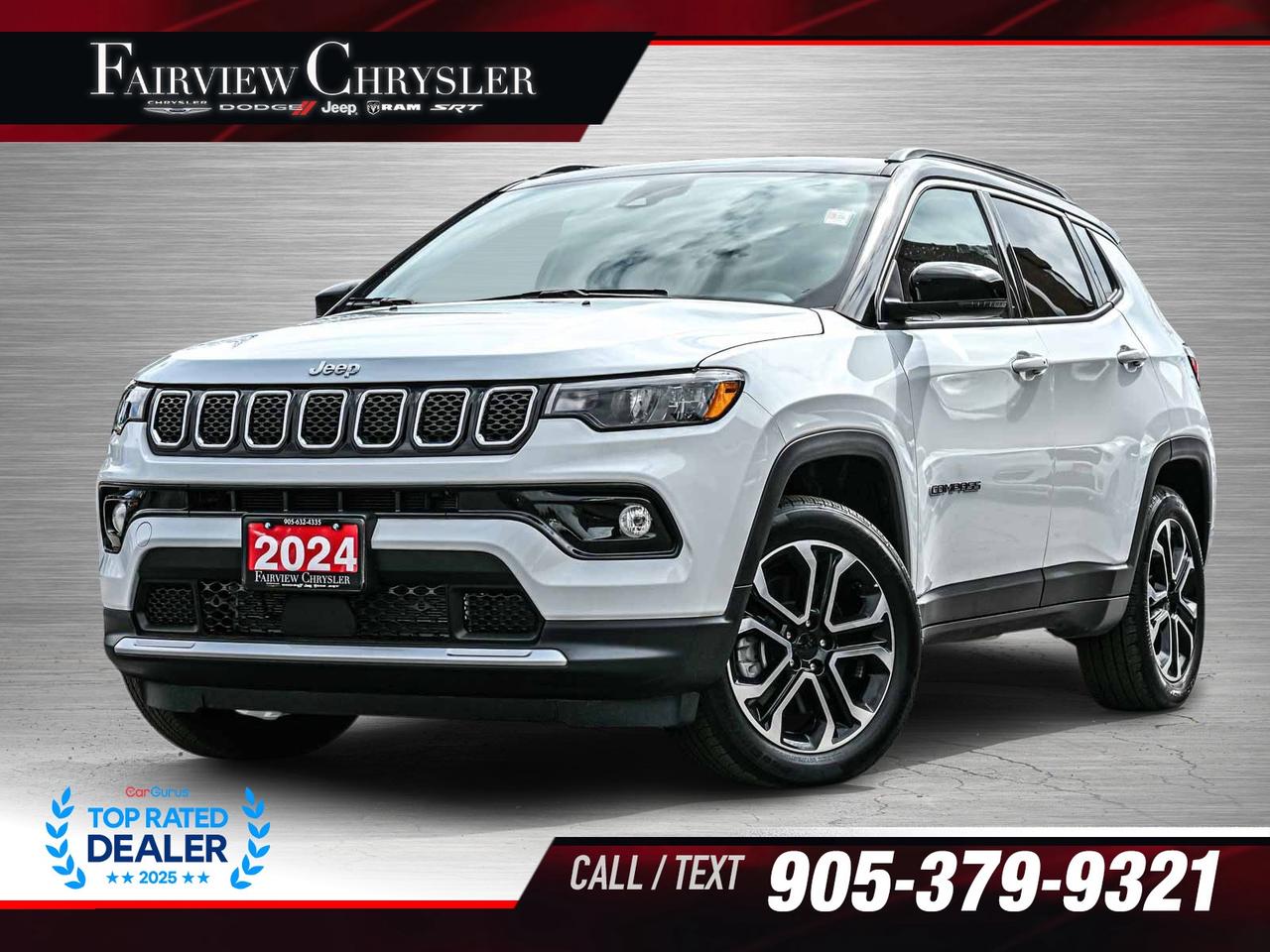 2024 Jeep Compass Limited 4X4   BLIND SPOT   CARPLAY   HEATED SEATS Photo
