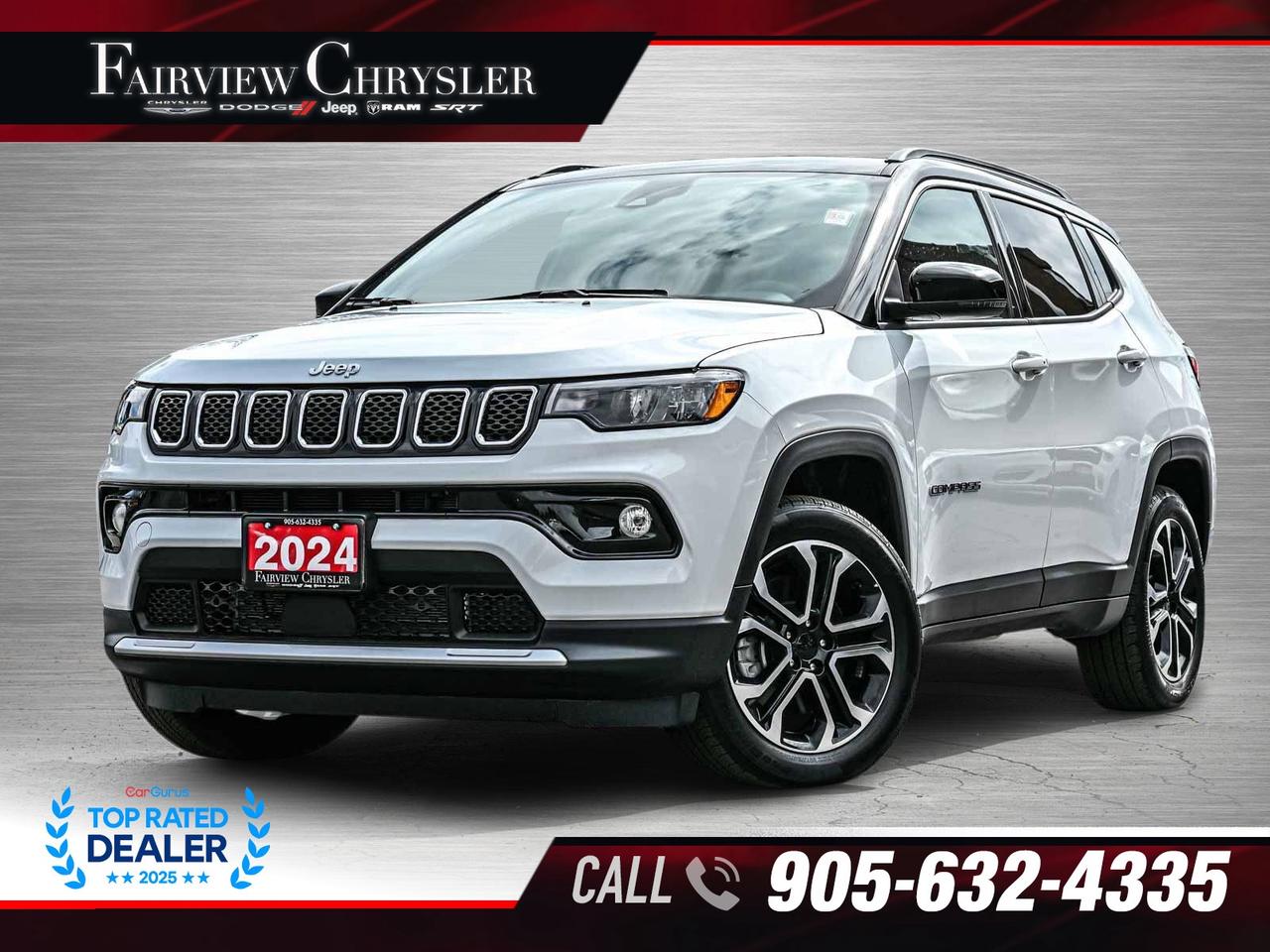 2024 Jeep Compass Limited 4X4   BLIND SPOT   CARPLAY   HEATED SEATS Photo