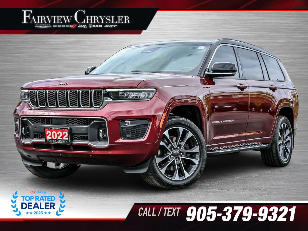 2022 Jeep Grand Cherokee L Overland 5.7 HEMI   NAV   LEATHER   PANO ROOF   MC Photo0